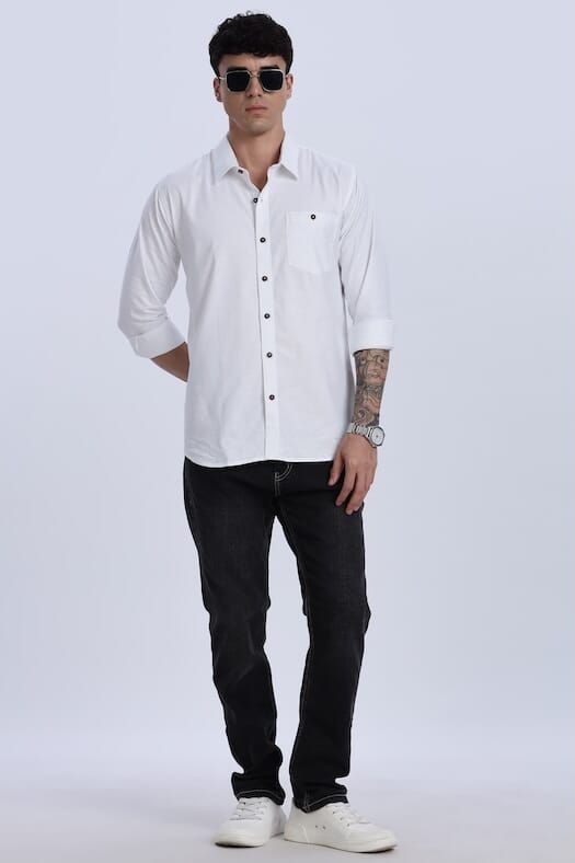 ODCC PLAIN SHIRT F/S YM0701 – photo 6