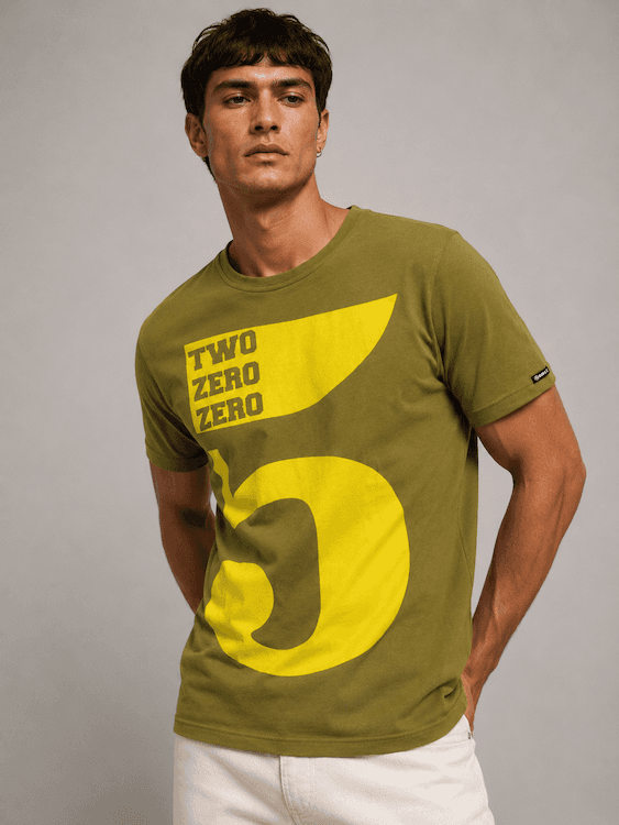 ODCC ROUND NECK PRINTED HALF SELEEVS T02533 – photo 1