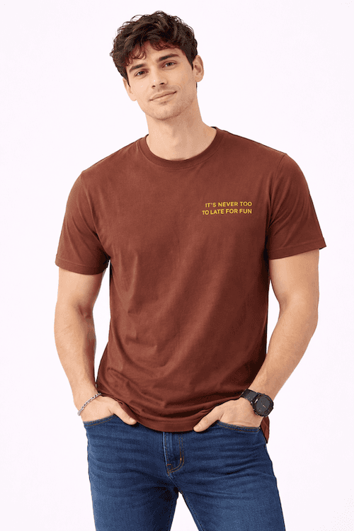 ODCC ROUND NECK PRINTED HALF SELEEVS T02514 – photo 1