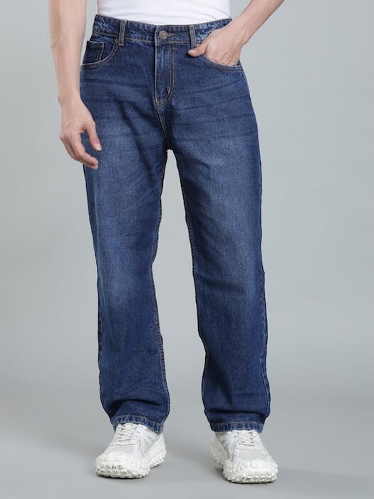 ODCC BAGGY DARK BLUE DENIM J1756