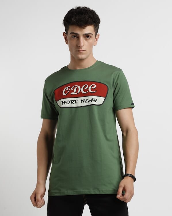 ODCC ROUND NECK PRINTED H/S T02367A
