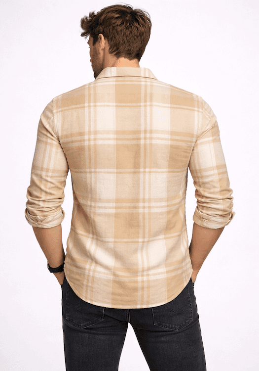 ODCC 1 Pocket Checkered Full Sleeve Shirt YM0790 – photo 4