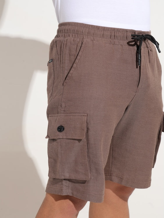 ODCC LINEN CARGO  SHORTS T02421 – photo 4