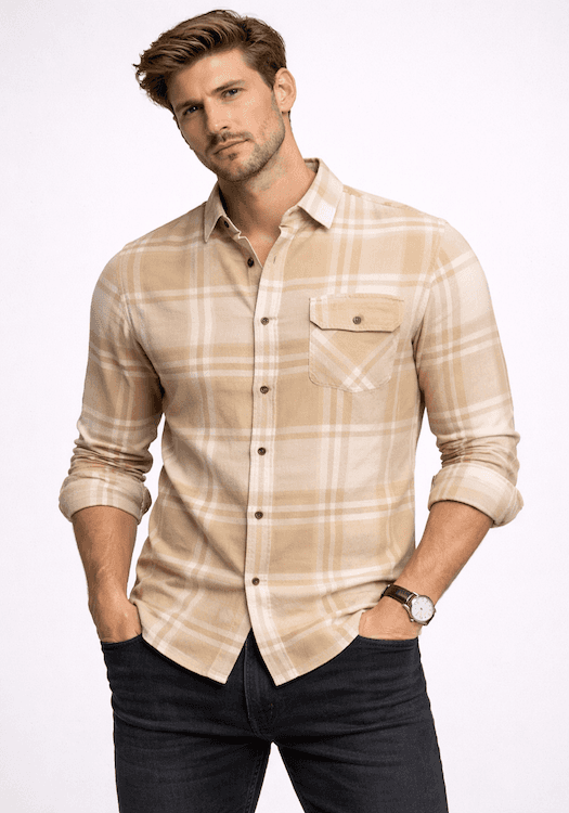 ODCC 1 Pocket Checkered Full Sleeve Shirt YM0790