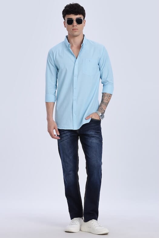 ODCC PLAIN SHIRT F/S YM0707 – photo 7