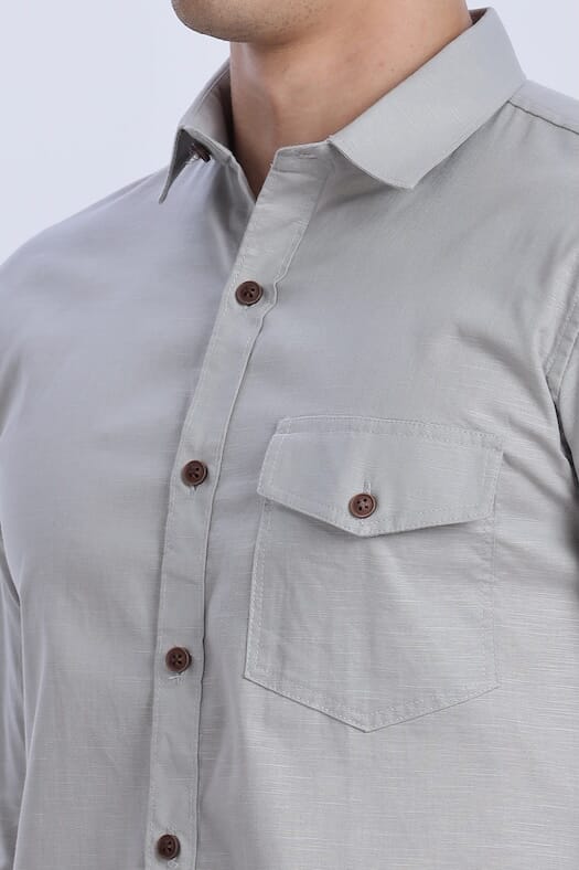 ODCC PLAIN SHIRT F/S YM0694 – photo 4