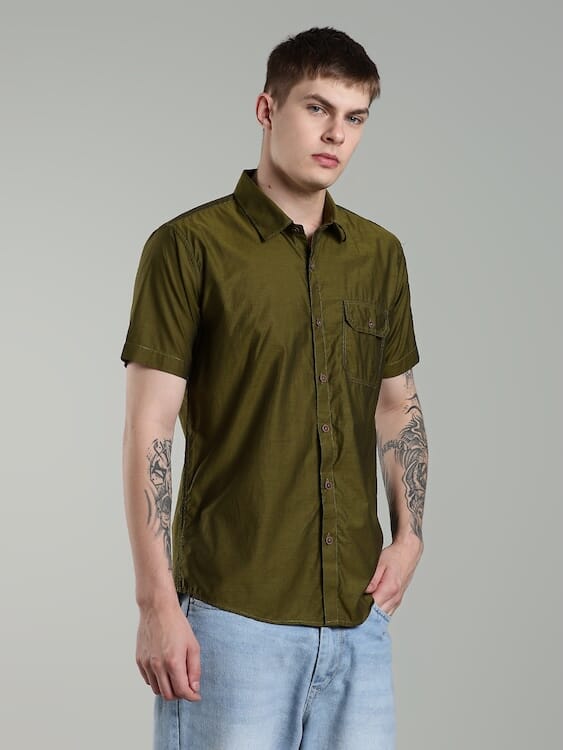 ODCC 1POCKET  SHIRT H/S YM0733 – photo 3