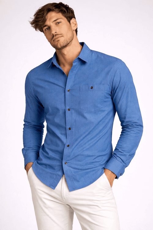 ODCC 1 POCKET  SHIRT F/S YM0768 – photo 2