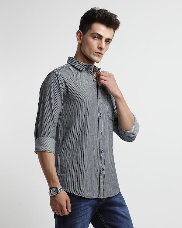 ODCC STRIPES  SHIRT F/S RN0021 – photo 2