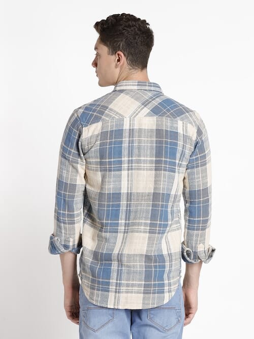 ODCC 2POCKET CHECK SHIRT F/S RN0036 – photo 7
