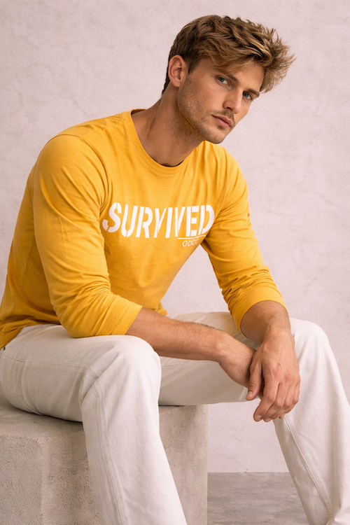 ODCC ROUND NECK PRINTED F/S T02486 – photo 3