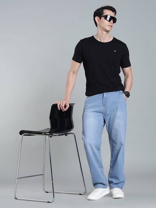ODCC BAGGY CARPENTER LITE BLUE DENIM J1757 – photo 8