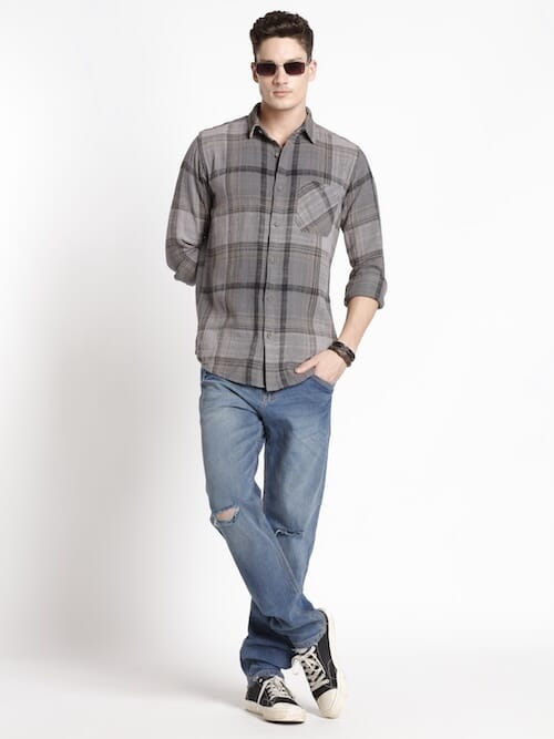 ODCC 1POCKET CHECK SHIRT F/S RN0037 – photo 6