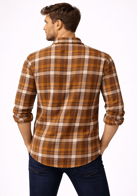 ODCC 1 Pocket Checkered Full Sleeve Shirt YM0782