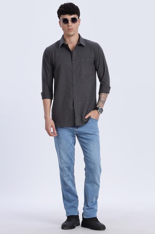 ODCC PLAIN SHIRT F/S YM0703 – photo 6