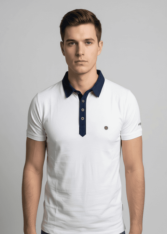 ODCC DENIM COLLAR H/S T02510 – photo 1