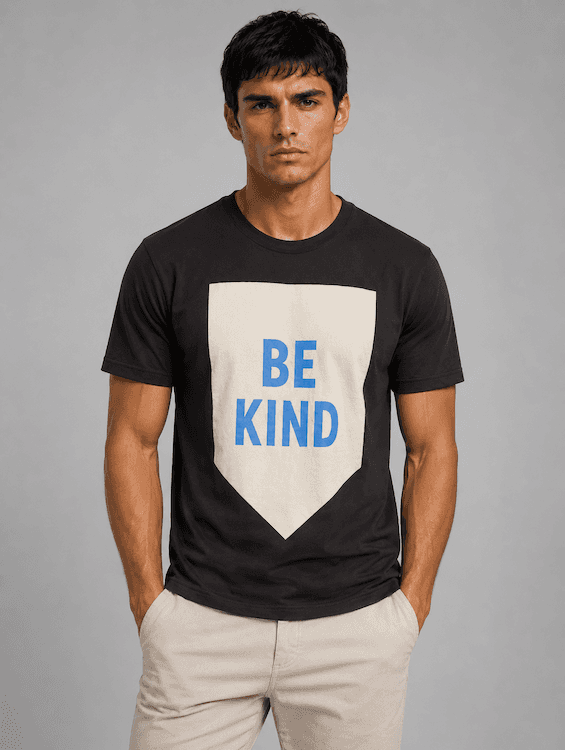 ODCC ROUND NECK PRINTED HALF SELEEVS T02529 – photo 1
