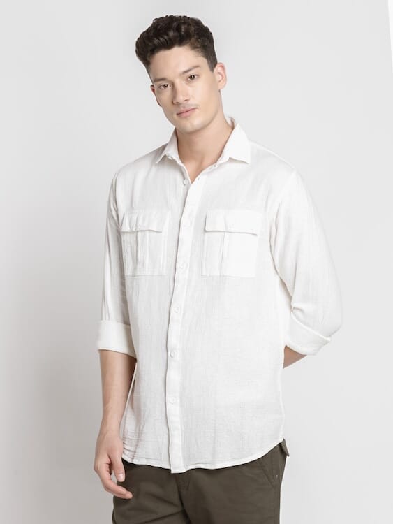 ODCC PLAIN  SHIRT F/S YM0689 – photo 2