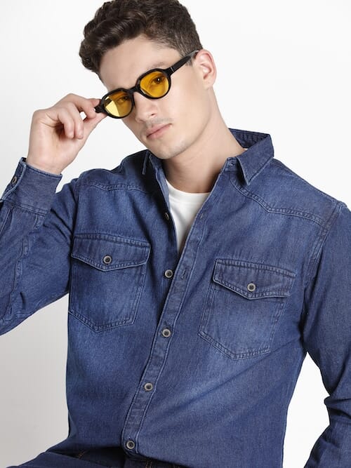 ODCC DENIM SHIRT F/S RN0032B – photo 5