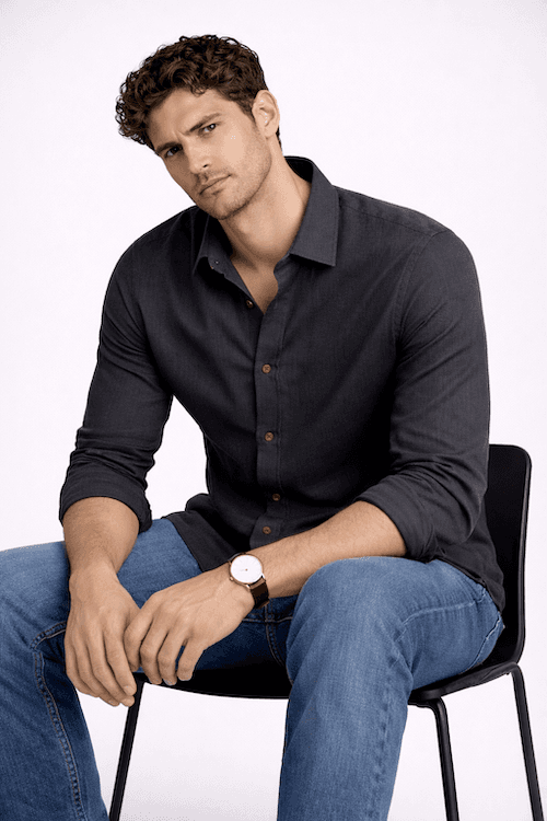 ODCC PLAIN SHIRT FULL SELEEVS  YM0797 – photo 4