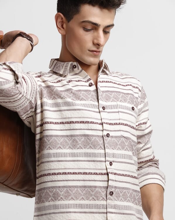 ODCC H STRIPES   SHIRT F/S RN0030 – photo 6