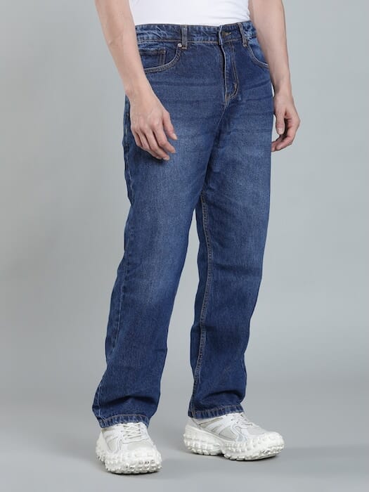 ODCC BAGGY DARK BLUE DENIM J1756 – photo 3