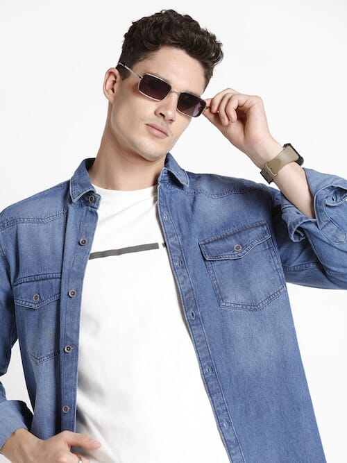 ODCC DENIM SHIRT F/S RN0031A – photo 3