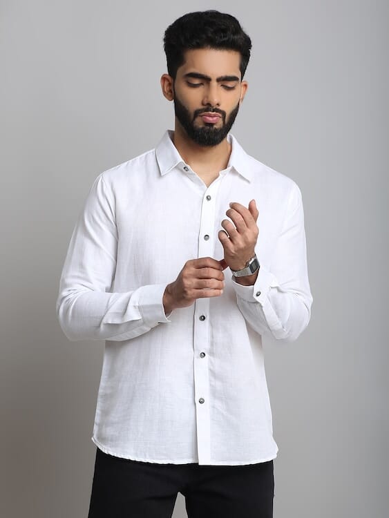 ODCC PLAIN SHIRT F/S YM0738 – photo 3