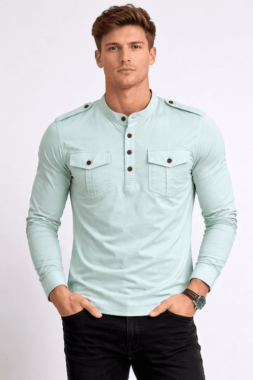 ODCC LONG PLACKET FULL SELEEVS  T02491