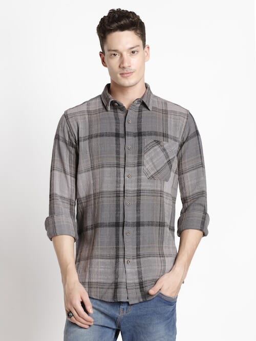 ODCC 1POCKET CHECK SHIRT F/S RN0037 – photo 1