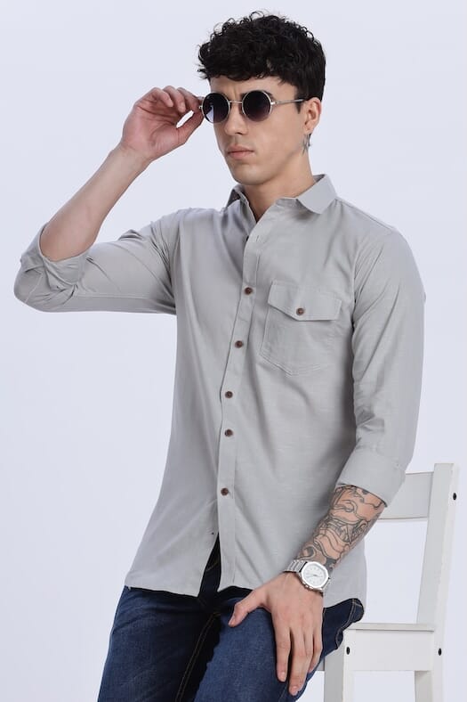 ODCC PLAIN SHIRT F/S YM0694 – photo 7