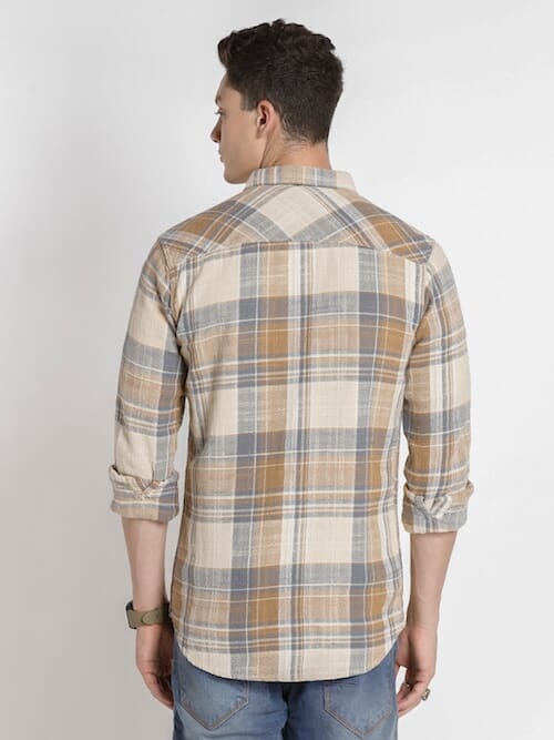 ODCC 1POCKET CHECK SHIRT F/S RN0038 – photo 5