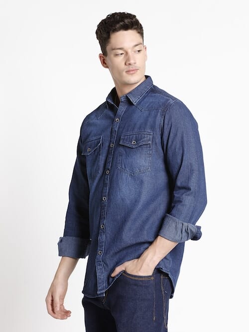 ODCC DENIM SHIRT F/S RN0032B – photo 2