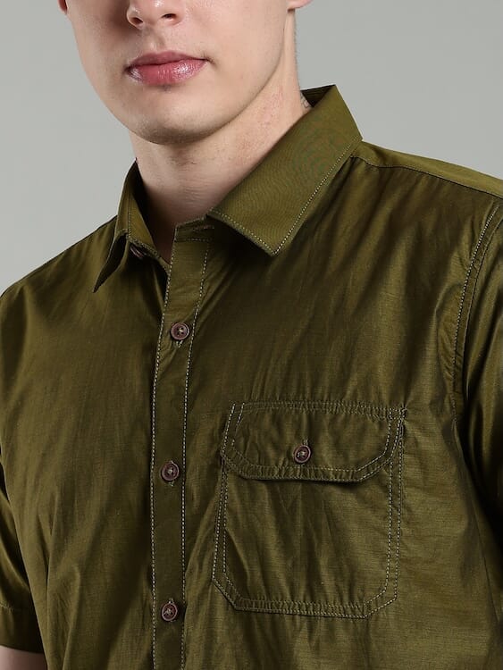 ODCC 1POCKET  SHIRT H/S YM0733 – photo 7
