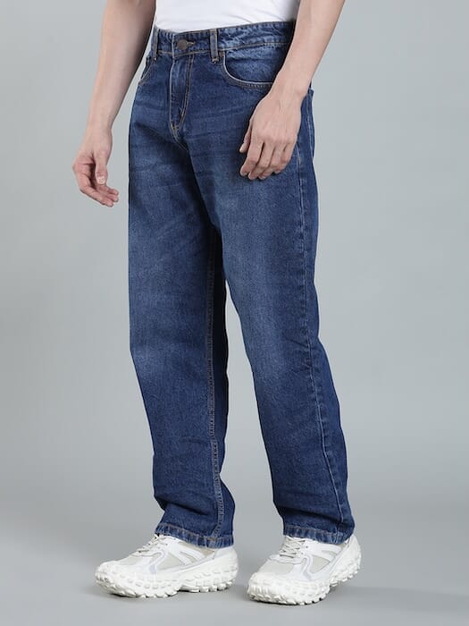 ODCC BAGGY DARK BLUE DENIM J1756 – photo 2
