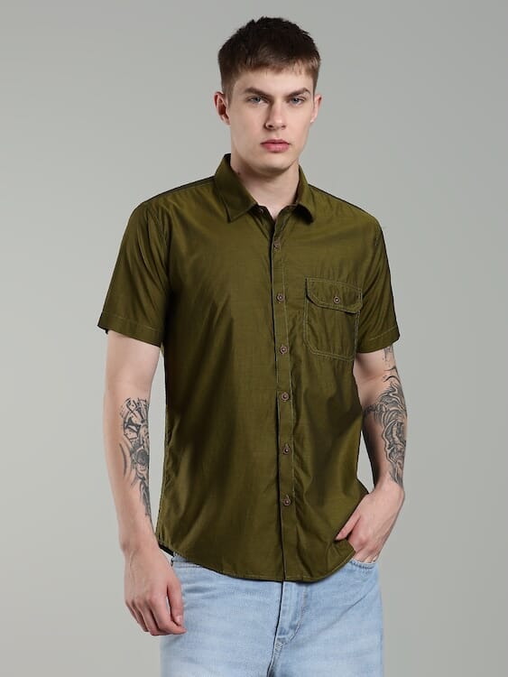 ODCC 1POCKET  SHIRT H/S YM0733 – photo 1