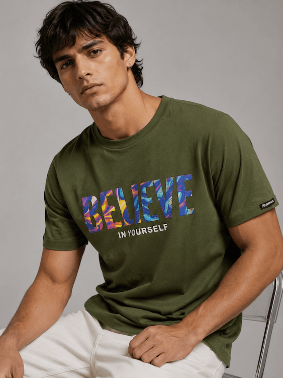 ODCC ROUND NECK PRINTED HALF SELEEVS T02538 – photo 3