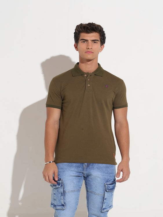 ODCC POLO COLLAR H/S T02413