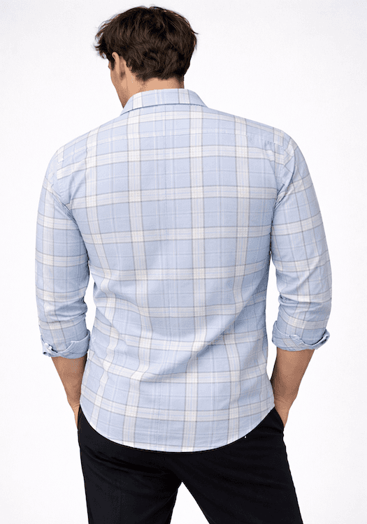 ODCC 2 Pocket Flap Checkered Full Sleeve Shirt YM0764 – photo 4