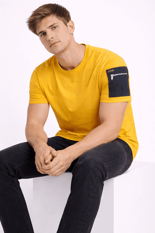 ODCC ROUND NECK WITH POCKET SLEEVES H/S T02476 – photo 4
