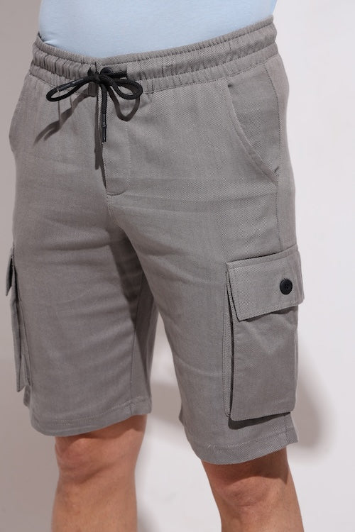 ODCC LINEN CARGO  SHORTS T02420 – photo 5