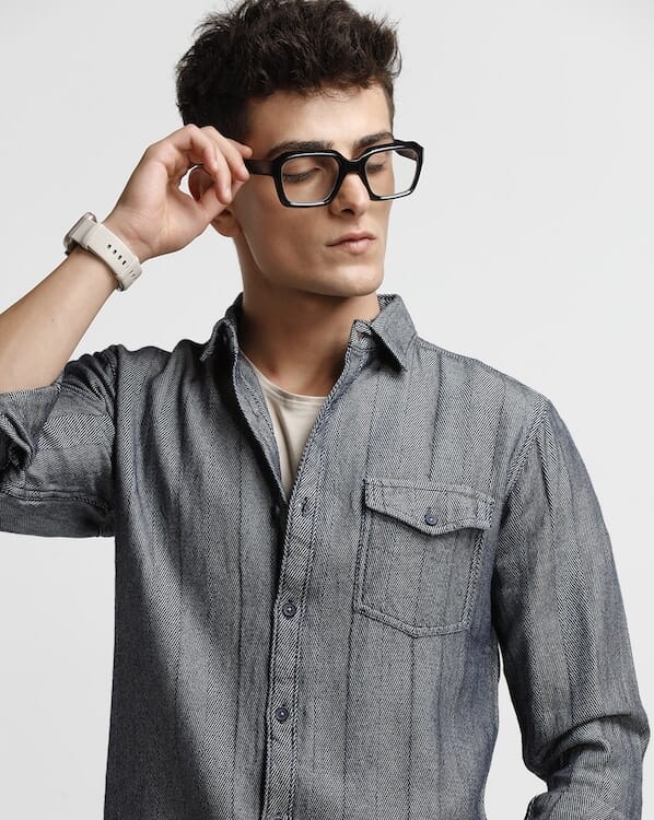 ODCC Herringbone  SHIRT F/S RN0028 – photo 6