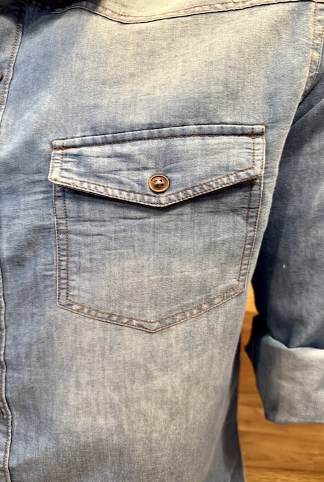 ODCC DENIM SHIRT F/S RN0040B – photo 4