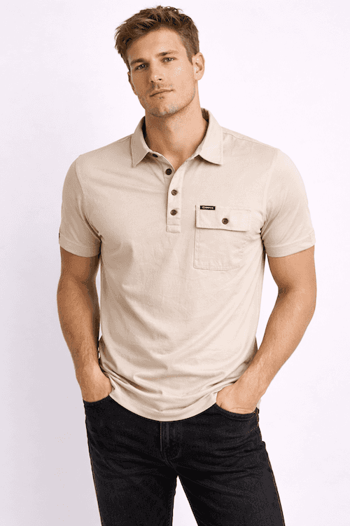 ODCC Collar T-Shirt with Pocket H/S T02460