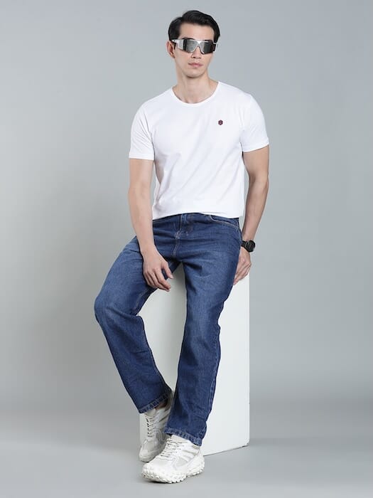 ODCC BAGGY DARK BLUE DENIM J1756 – photo 6
