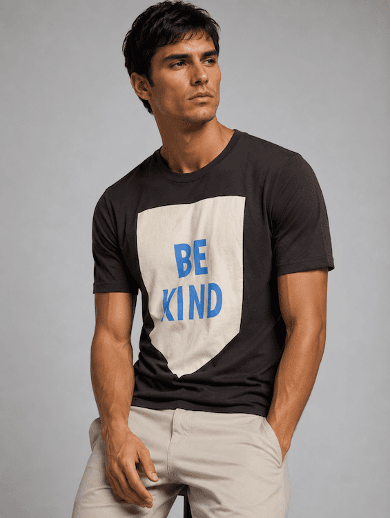 ODCC ROUND NECK PRINTED HALF SELEEVS T02529 – photo 2