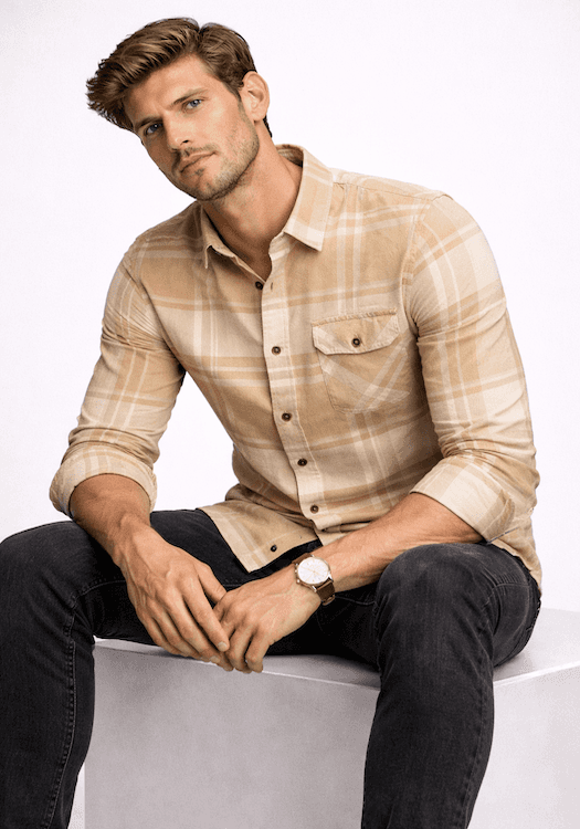 ODCC 1 Pocket Checkered Full Sleeve Shirt YM0790 – photo 3