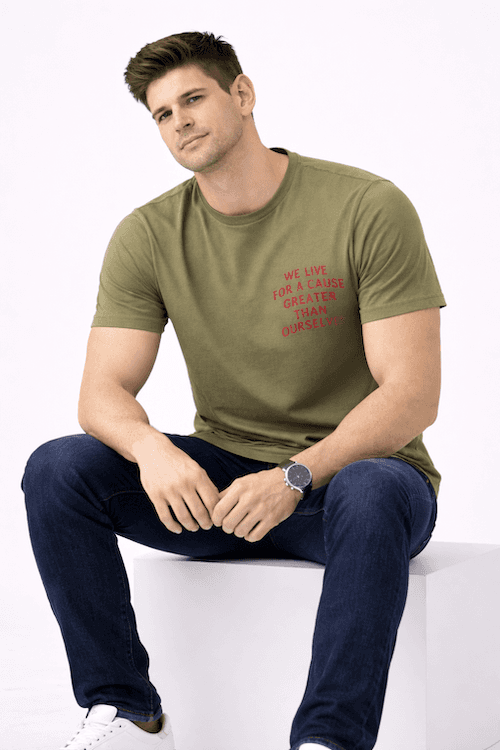 ODCC ROUND NECK PRINTED HALF SELEEVS T02515 – photo 5