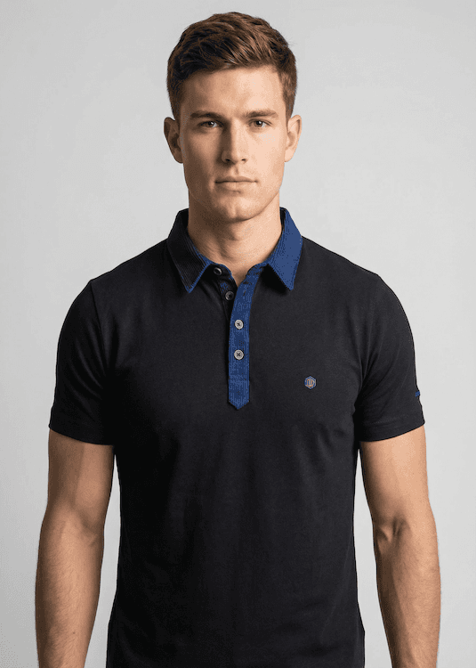 ODCC DENIM COLLAR H/S T02511 – photo 1