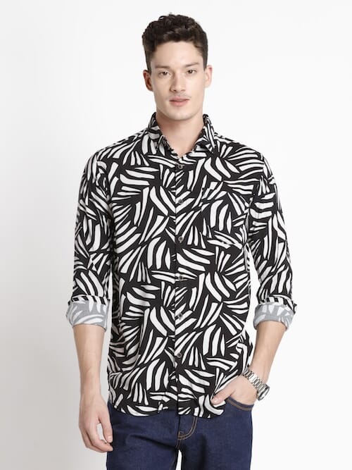 ODCC PRINTED  SHIRT F/S YM0679
